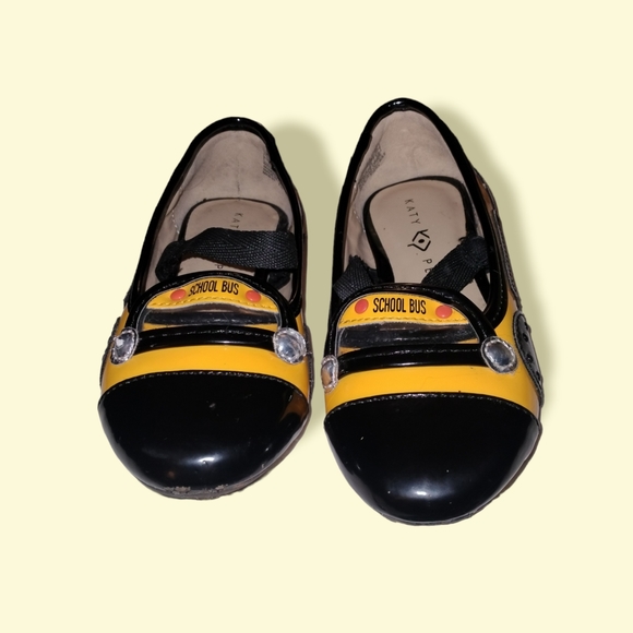 Katy Perry School Bus Toddler Size 5 Ballet Shoes. Adorable! Excellent! - Picture 6 of 7